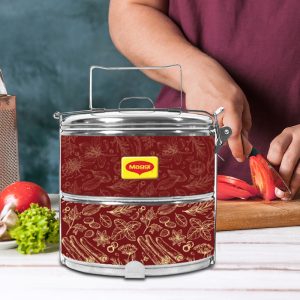 Maggi Vintage 2 Tier Lunch Box