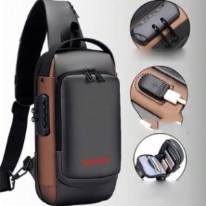 SanDisk Password Lock Men's Chest Bag