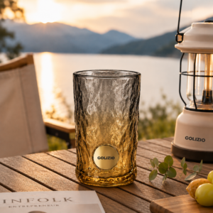 Lumen- Ripple Glass Cup